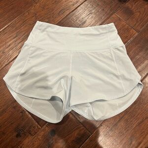 Women's Light Blue Lululemon Shorts